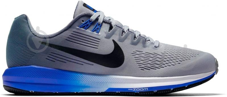 Кросівки чоловічі демісезонні Nike AIR ZOOSTRUCTURE 21 904695-003 р.42 сірі - фото 2