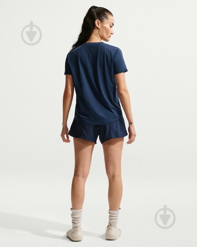 Футболка Nike W NK ONE CLASSIC DF SS TOP FN2798-413 р.XL синій - фото 5