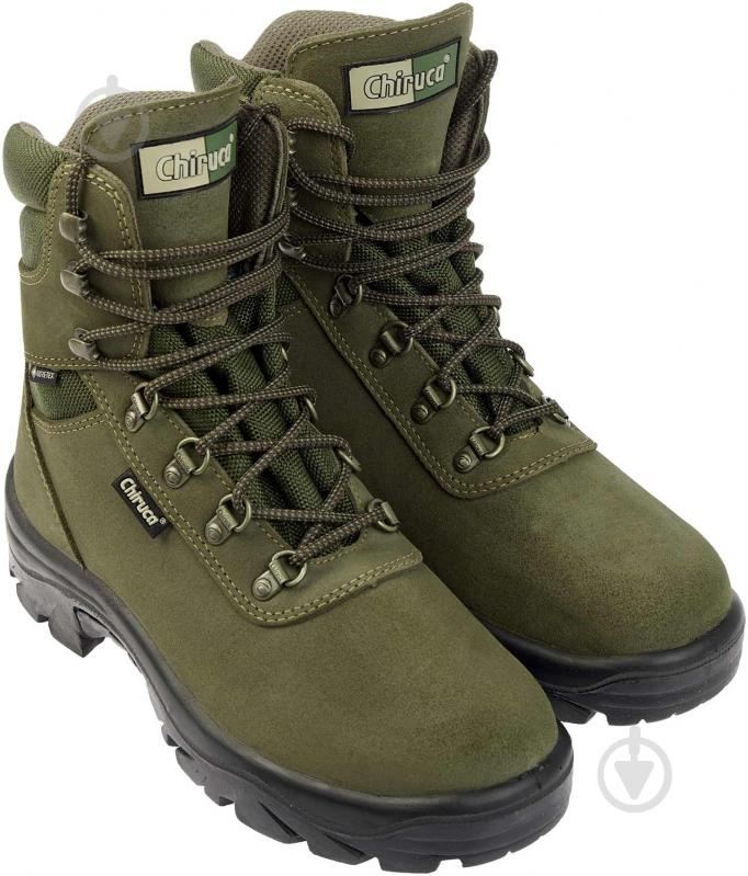 Ботинки трекинговые Chiruca Torcaz 01 Gore-tex р.42 1920.32.56 Khaki - фото 7