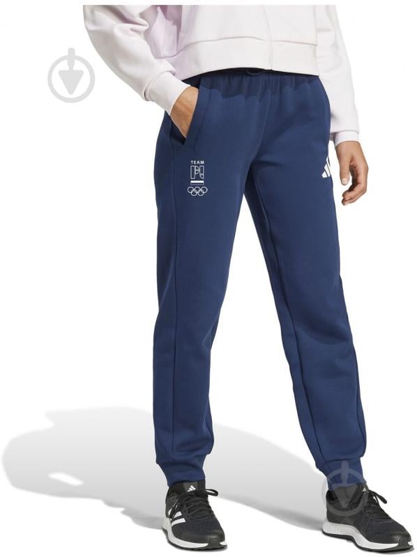 Брюки Adidas JF9047 р. XS синий - фото 2 Брюки Adidas JF9047 р. XS синий - фото 2