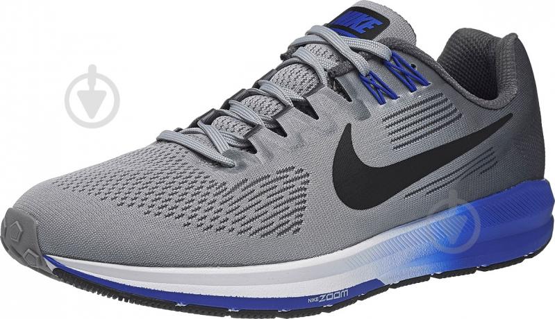 Кросівки чоловічі демісезонні Nike AIR ZOOSTRUCTURE 21 904695-003 р.41 сірі - фото 1