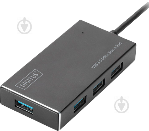 Концентратор Digitus USB 3.0 Hub 4-port DA-70240-1 - фото 1