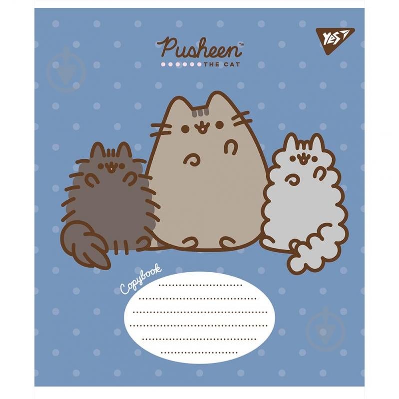 Зошит шкільний Pusheen 12 аркушів лінія 766547 YES - фото 5