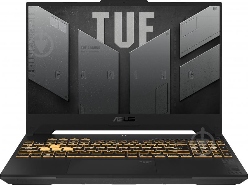 Ноутбук Asus TUF Gaming F15 (2023) FX507VI-LP095 15,6" (90NR0FH7-M004X0) mecha gray - фото 1