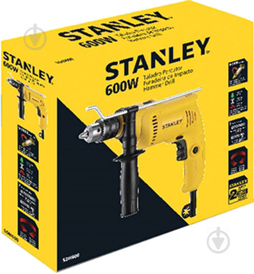 Дрель ударная Stanley SDH600 - фото 3