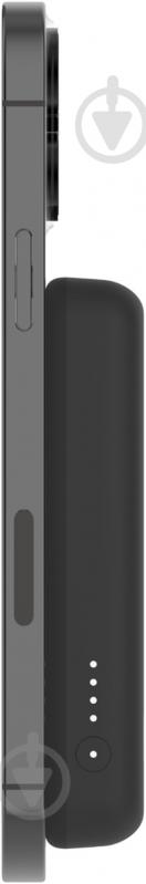 Повербанк Belkin MagSafe Wireless 5000 mAh black (BPD004BTBK) - фото 4