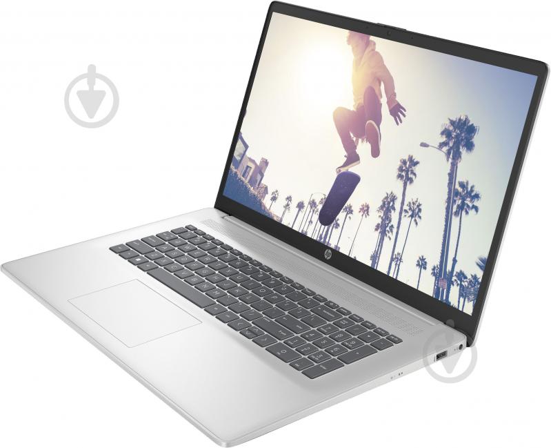 Ноутбук HP Laptop 17-cn3021ua 17,3" (94Z28EA) natural silver - фото 2