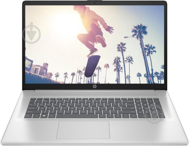 Ноутбук HP Laptop 17-cn3021ua 17,3" (94Z28EA) natural silver - фото 1