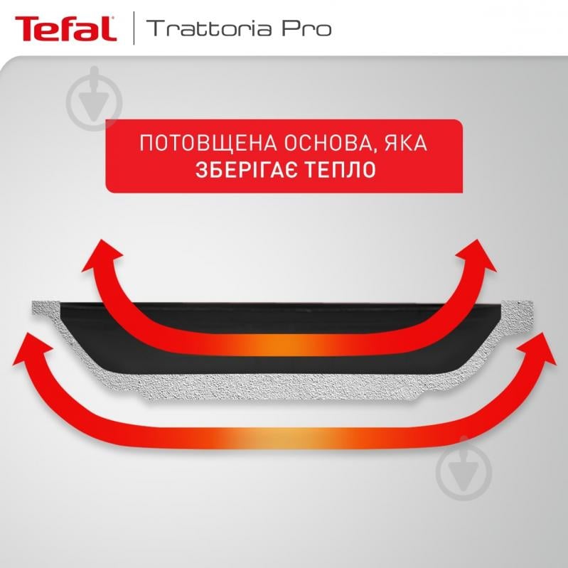 Сковорода Trattoria Pro 26 см G6120544 Tefal - фото 6