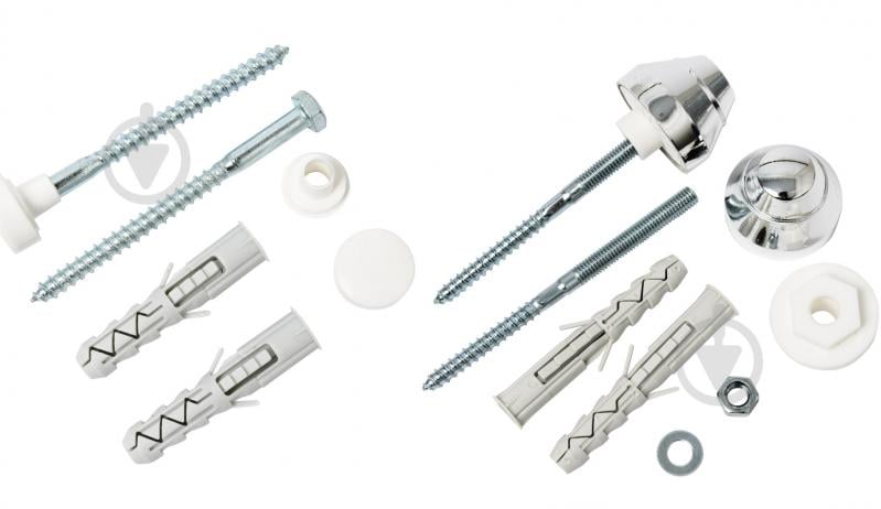 ? Крепление для писсуаров с серебряной крышкой 12х120 мм 2 шт. + с ...