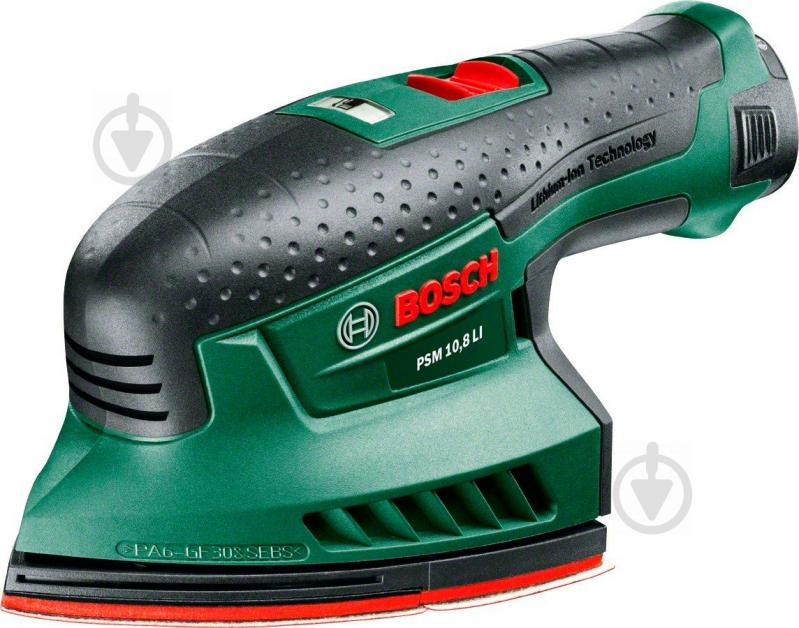 Вібраційна шліфмашина Bosch PSM 10.8 LI 0603976921 - фото 1