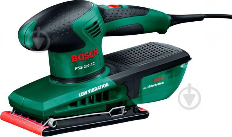 Віброшліфмашина Bosch PSS 200 AC 0603340120 - фото 1