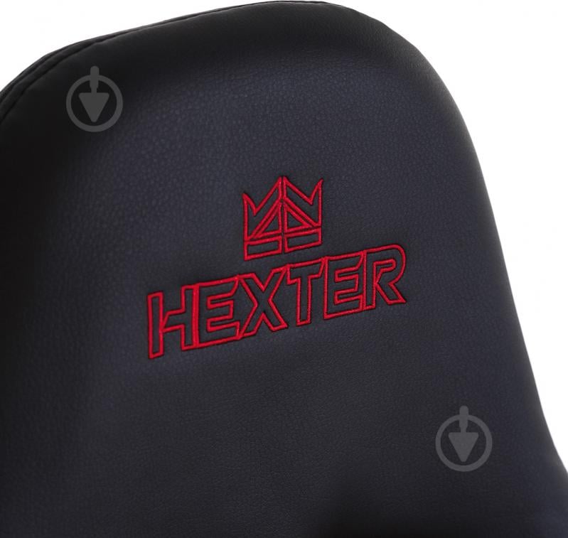 Кресло Hexter ML R1D TILT PL70 ECO/01 BLACK/RED FR черный/красный - фото 14