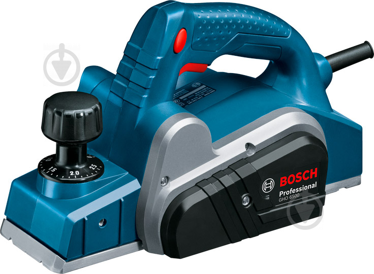 Электрорубанок Bosch Professional GHO 6500 0601596000 - фото 1