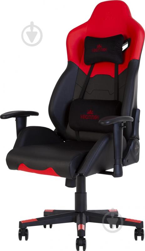 Кресло Hexter MX R1D TILT PL70 ECO/01 BLACK/RED FR черный/красный - фото 3