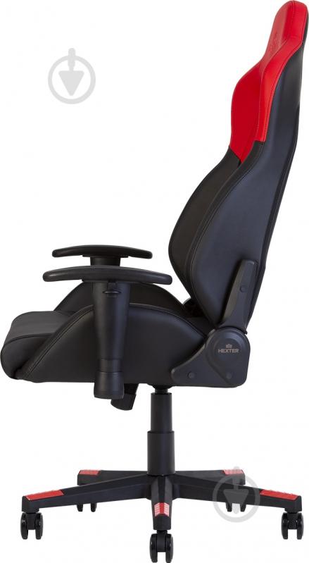 Кресло Hexter MX R1D TILT PL70 ECO/01 BLACK/RED FR черный/красный - фото 11