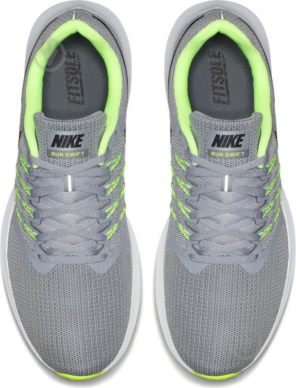Кроссовки мужские демисезонные Nike RUN SWIFT 908989-008 р.45 серые - фото 7 Кроссовки мужские демисезонные Nike RUN SWIFT 908989-008 р.45 серые - фото 7