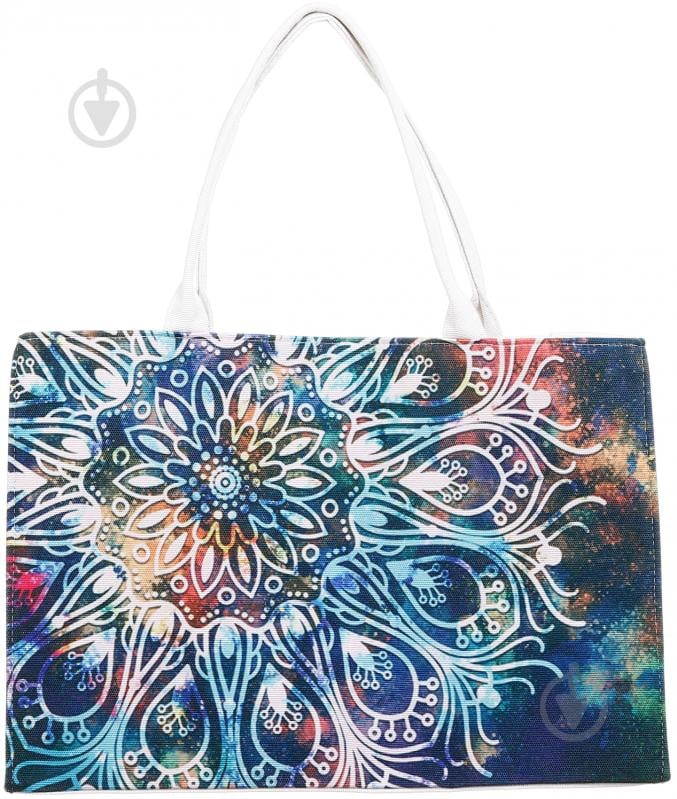 Сумка пляжная AVL Visual 45x31x15 белый - фото 1