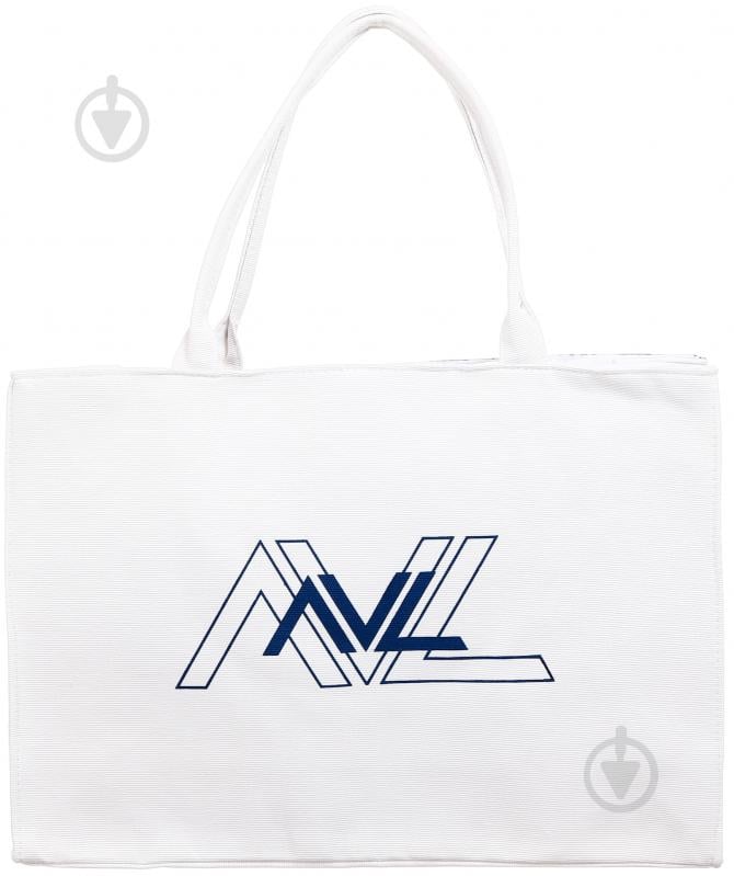 Сумка пляжная AVL Visual 45x31x15 белый - фото 3