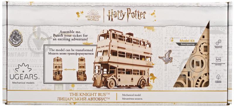3D-конструктор UGEARS рыцарский автобус - фото 1