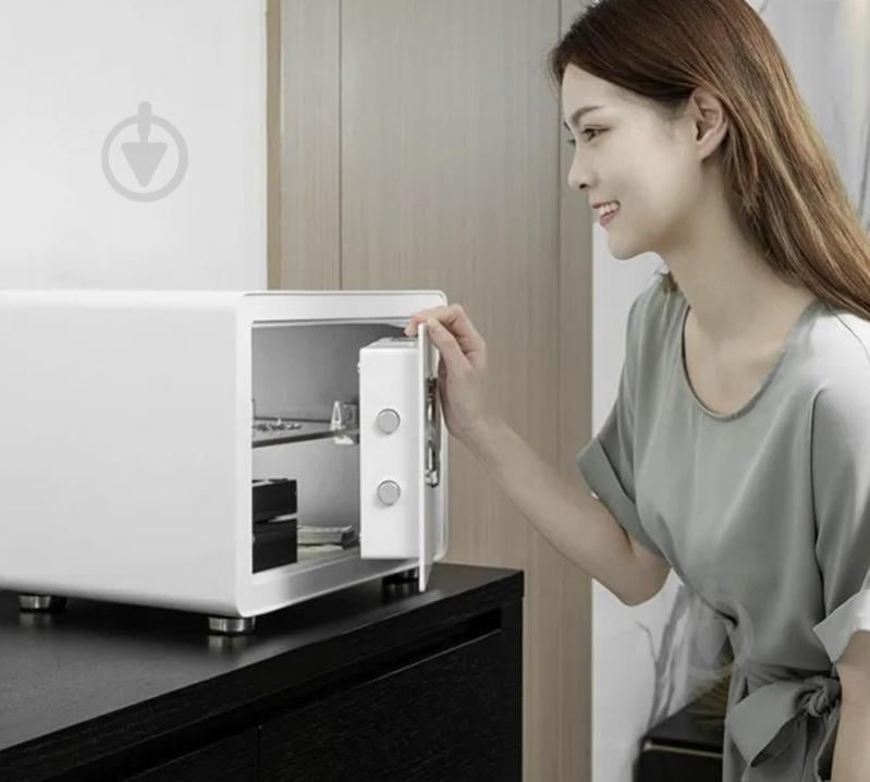Сейф Xiaomi зі сканером відбитка пальця CRMCR BGX-X1-30MP White - фото 6