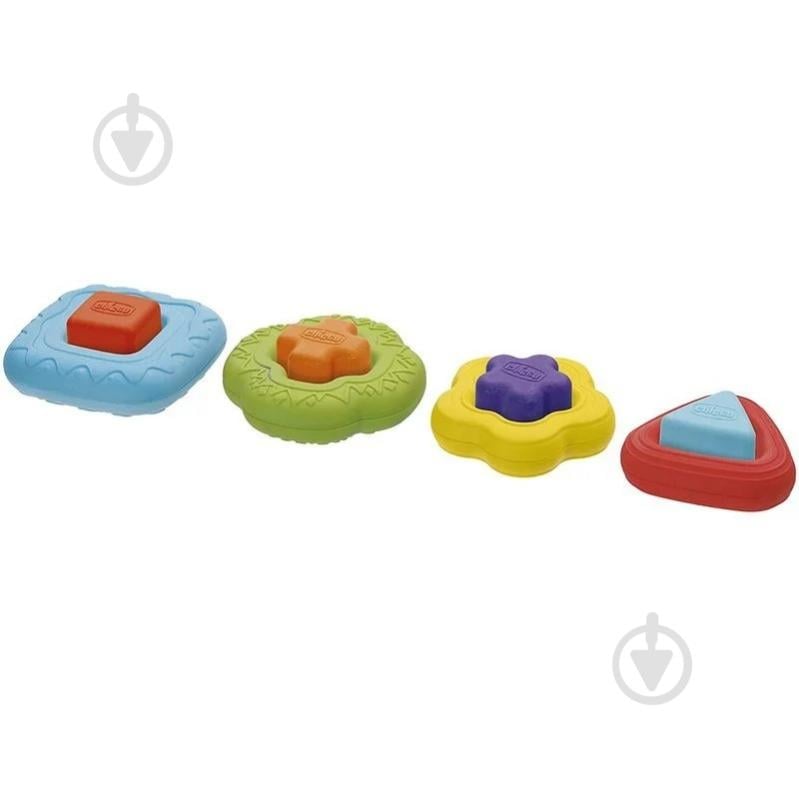 Игрушка-сортер Chicco 2 в 1 "Ring Tower" 09372.10 - фото 4