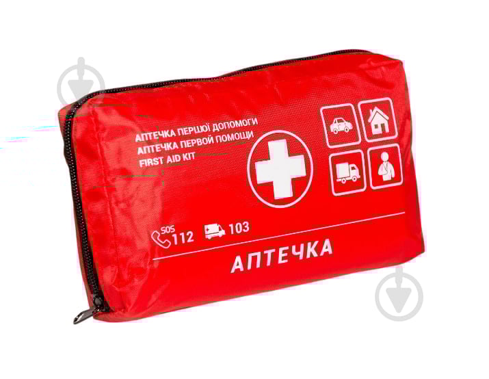 Аптечка автомобильная Poputchik АМА-1 (02-021-М) 21х15х8 см - фото 3 Аптечка автомобильная Poputchik АМА-1 (02-021-М) 21х15х8 см - фото 3