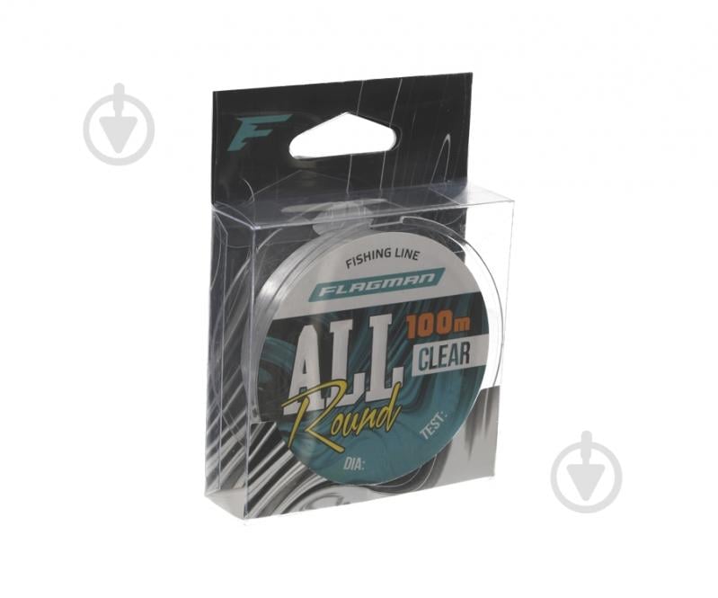 Леска Flagman All Round Fishing-Line Clear 100 м 0,22 мм 3,7 кг - фото 2