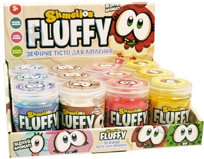 Тісто для ліплення Перо Shmellos FLUFFY 121642 - фото 2 Тісто для ліплення Перо Shmellos FLUFFY 121642 - фото 2