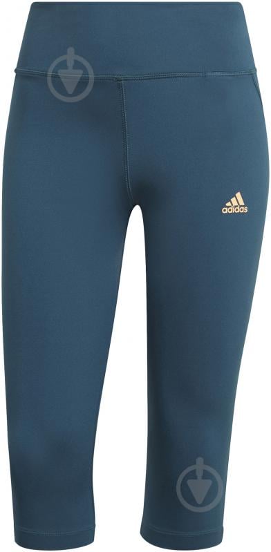 Лосины Adidas W SPRT4IA CAPRI GL3955 р.M зеленый - фото 2