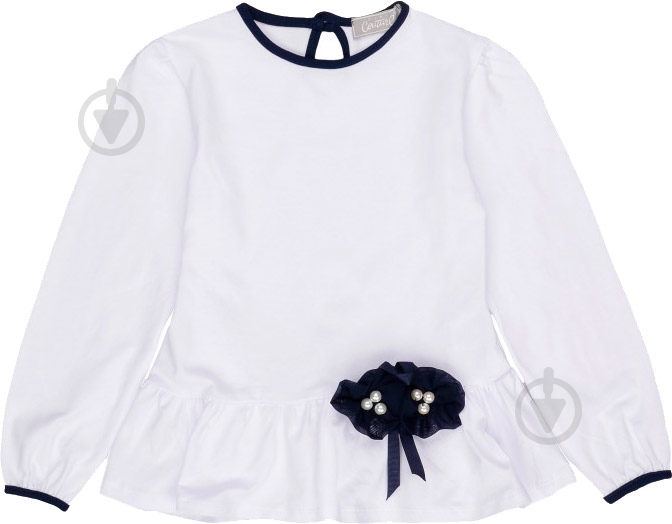 Блуза Kids Couture р.128 белый 7171440163 - фото 1