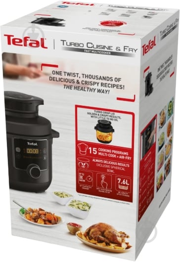 Мультиварка-скороварка Tefal CY778830 - фото 5