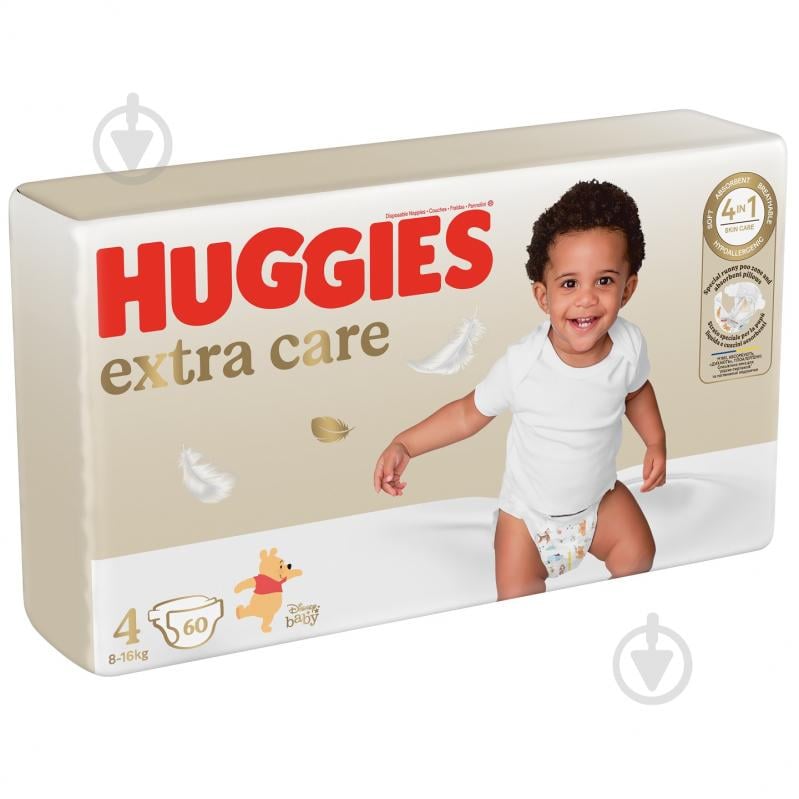 Підгузки Huggies Extra Care 4 8-16 кг 60 шт. - фото 2