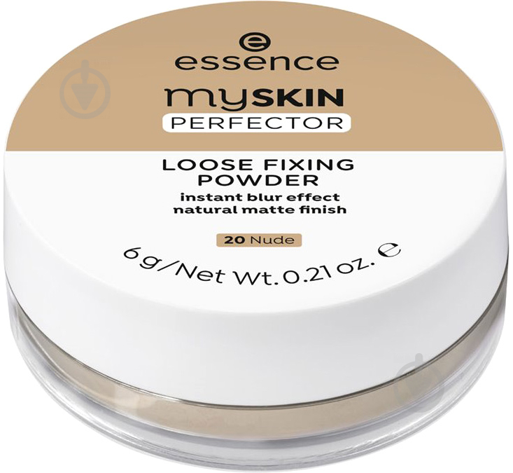 Пудра Essence My Skin Perfector № 20 Nude 6 г - фото 1