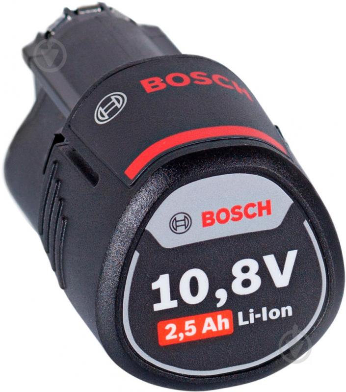 Батарея акумуляторна Bosch Professional GBA 10,8V 2.5Ah 1600A004ZL - фото 2