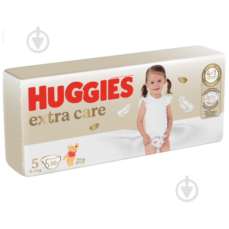 Підгузки Huggies Extra Care 5 11-25 кг 50 шт. - фото 2