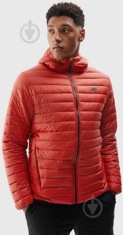 Куртка 4F DOWN JACKET M240 4FAW23TDJAM240-61S р.3XL красная - фото 1