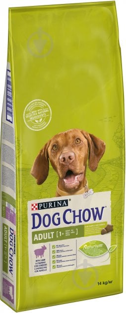 Корм для усіх порід Dog Chow з ягням 14 кг 12233145 14 кг - фото 1