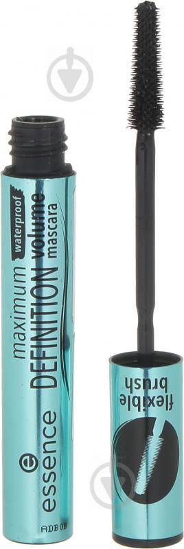 Туш для вій Essence Maximum Definition Waterproof Volume Mascara Black 8 мл 50 г - фото 2