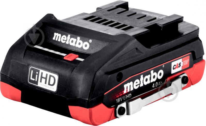 Батарея акумуляторна Metabo DS LIHD 18 В – 4,0 А.год 624989000 - фото 1