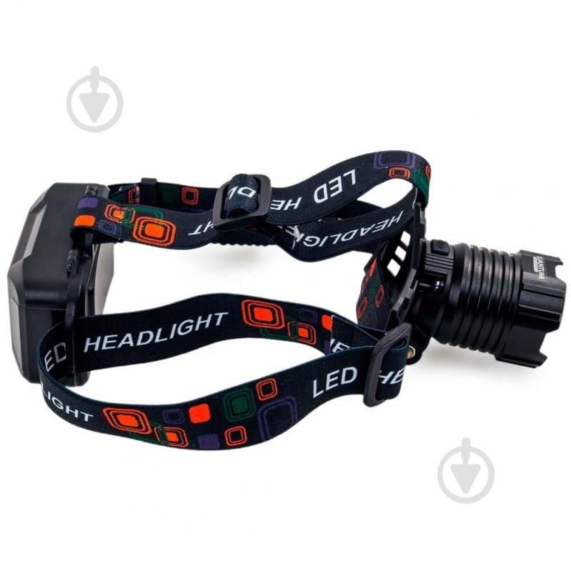 Ліхтар налобний Quantum QM-FL4050 Hunter 10W LED з Type-C+Li-ion18650/2*2600mAh - фото 9