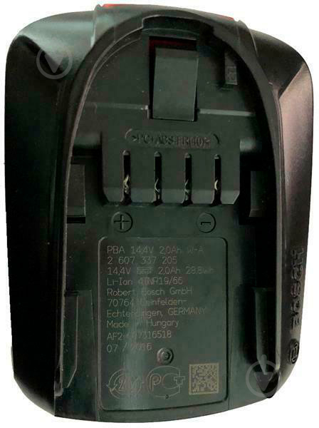 Акумулятор Bosch PBA 14,4 V 2,0 Ah W-A 1600A00DD5 - фото 3