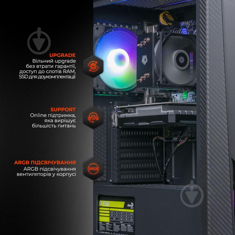 Комп'ютер персональний Expert PC Ulxtmate (A5500.16.H2S2.6500XT.B1334) black - фото 5