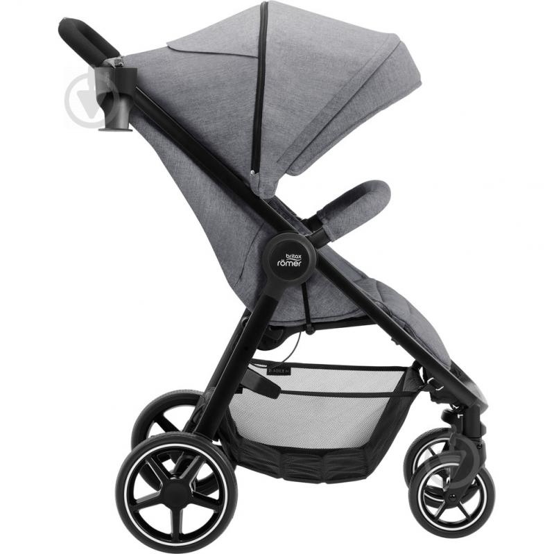 Коляска прогулочная Britax-Romer B-Agile M Elephant Grey 2000032524 - фото 5