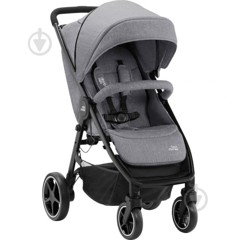 Коляска прогулочная Britax-Romer B-Agile M Linen Beige 2000032525 - фото 4