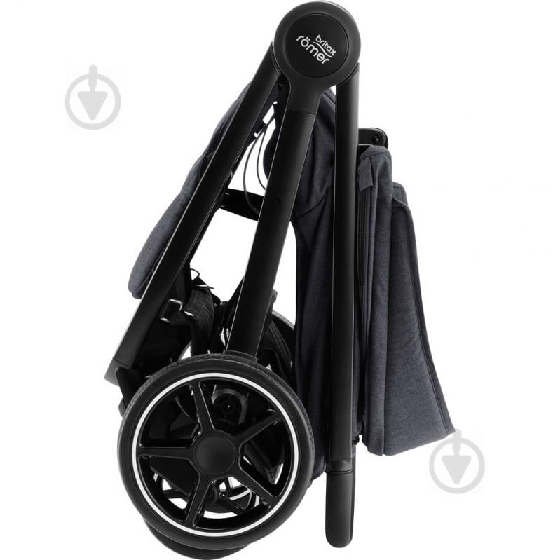 Коляска прогулочная Britax-Romer B-Agile R Black Shadow/Black 2000032871 - фото 2