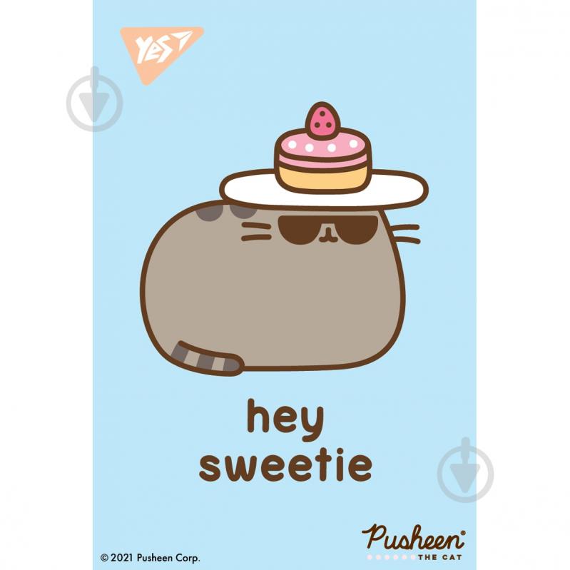 Блокнот YES 48 лист. клетка Pusheen 151692 - фото 4