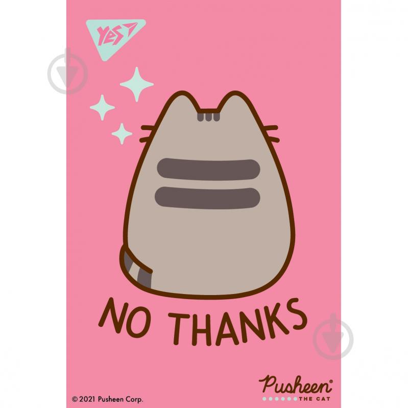 Блокнот YES 48 лист. клетка Pusheen 151692 - фото 5