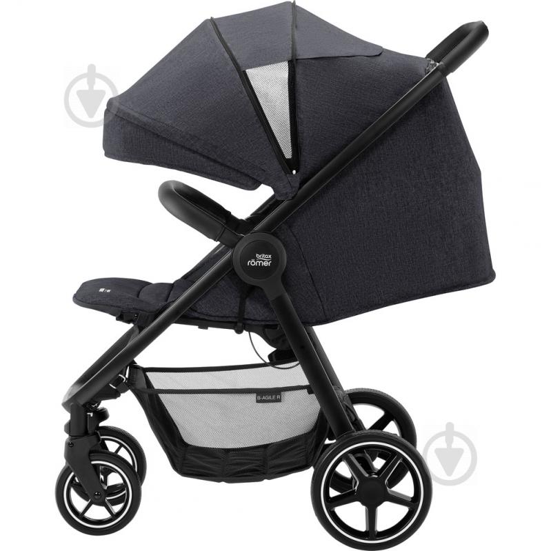 Коляска прогулочная Britax-Romer B-Agile R Black Shadow/Brown 2000032870 - фото 3