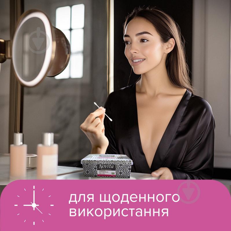 Ватные палочки Novita Professional 200 шт. (коробка) - фото 5